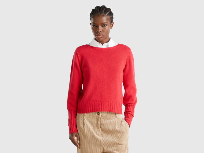 Benetton, Pull À Encolure Bateau, taille L, Rouge - United Colors of Benetton - Modalova