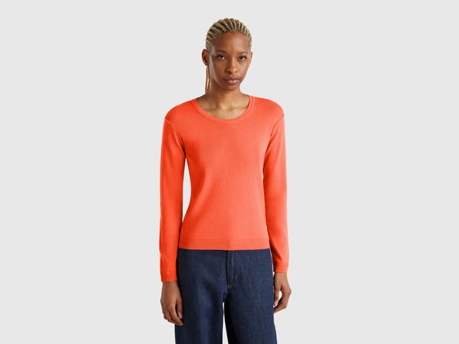 Benetton, Pull À Col Rond En Pur Coton, taille S - United Colors of Benetton - Modalova