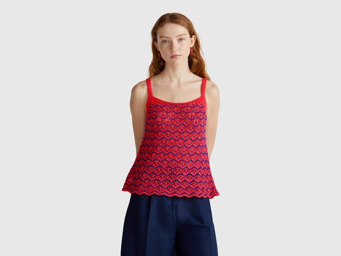 Benetton, Débardeur En Crochet, taille M, - United Colors of Benetton - Modalova