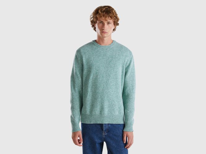 Benetton, Pull En Laine Shetland, taille XXL, Bleu Vert - United Colors of Benetton - Modalova