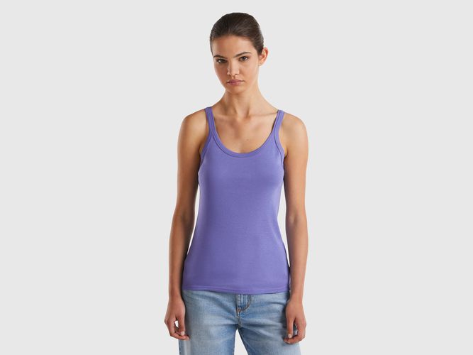 Benetton, Débardeur Violet En Pur Coton, taille L - United Colors of Benetton - Modalova