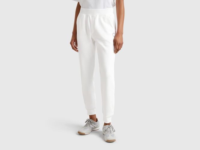 Benetton, Pantalon Sweat, taille L, Crème - United Colors of Benetton - Modalova