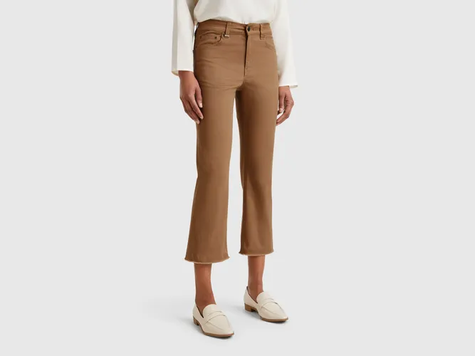 Benetton, Pantalon Crop Cinq Poches, taille 28, - United Colors of Benetton - Modalova