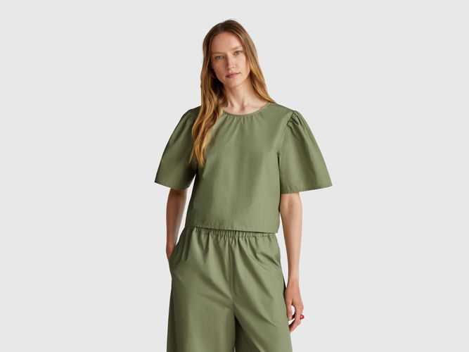 Benetton, Blouse Évasée À Manches Volantées, taille L - United Colors of Benetton - Modalova