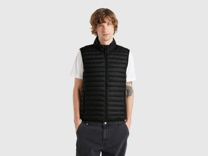 Benetton, Veste Sans Manches Coupe Classique Avec Rembourrage, taille XXL, Noir - United Colors of Benetton - Modalova