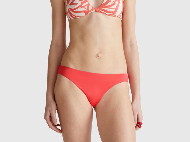 Benetton, Slip De Bain Basique En Econyl, taille L, Corail - United Colors of Benetton - Modalova
