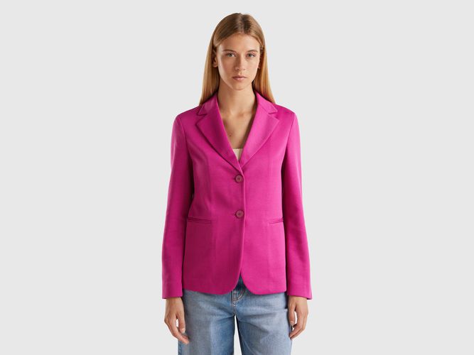 Benetton, Blazer En Coton Mélangé, taille, - United Colors of Benetton - Modalova