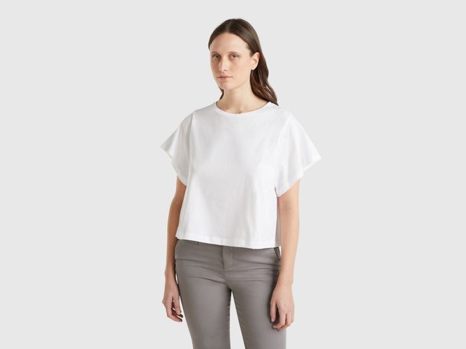 Benetton, T-shirt Coupe Confort, taille L, Blanc - United Colors of Benetton - Modalova