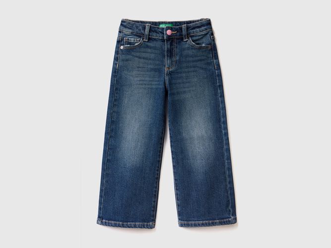 Benetton, Jeans Wide Fit, taglia 104, Blu, Bambini - United Colors of Benetton - Modalova