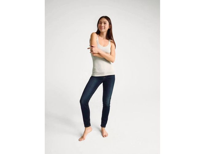 Benetton, Jean Push-up Coupe Skinny, taille 25, Bleu Foncé - United Colors of Benetton - Modalova