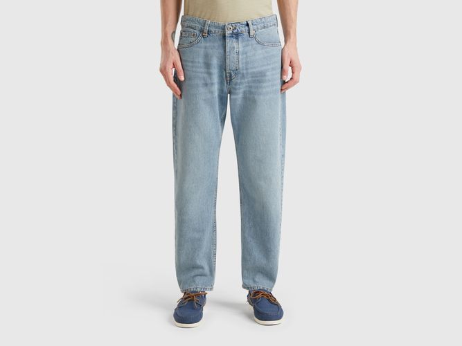 Benetton, Jean Coupe Carotte, taille 29, Bleu Clair - United Colors of Benetton - Modalova