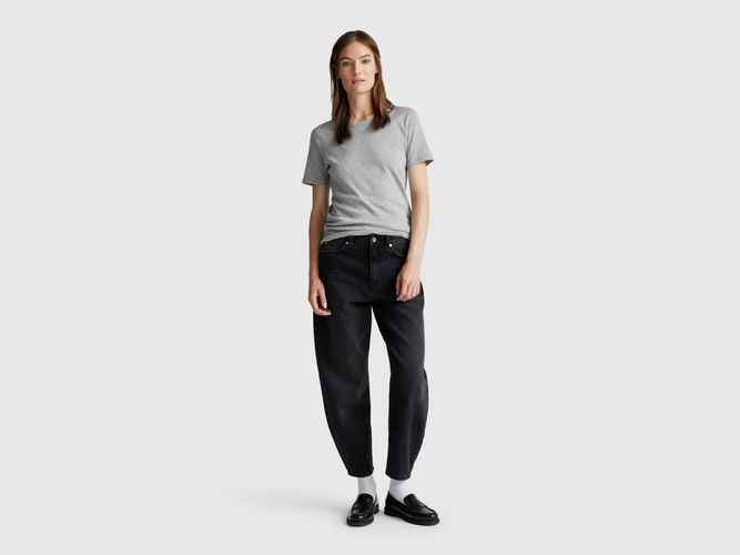 Benetton, T-shirt Coupe Régulière, taille L, Gris Clair - United Colors of Benetton - Modalova