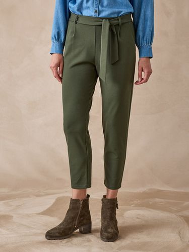 Pantalon élastiqué en maille - Daxon - Modalova
