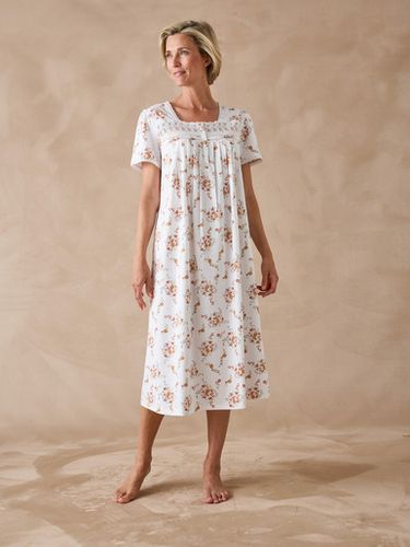 Chemise de nuit maille pur coton - Daxon - Modalova