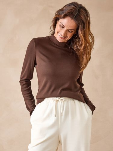 Tee-shirt maille côtelée manches longues - Daxon - Modalova