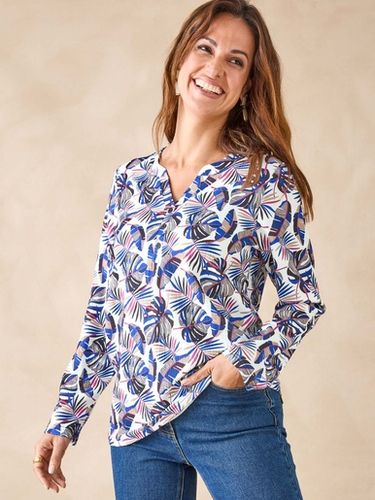 Tee-shirt en maille gaufrée - Daxon - Modalova