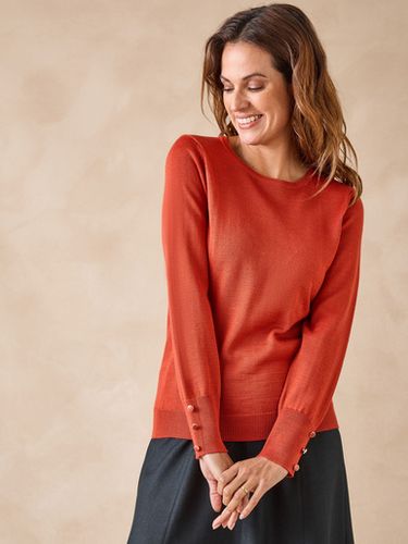 Pull col rond 50% laine mérinos - Daxon - Modalova