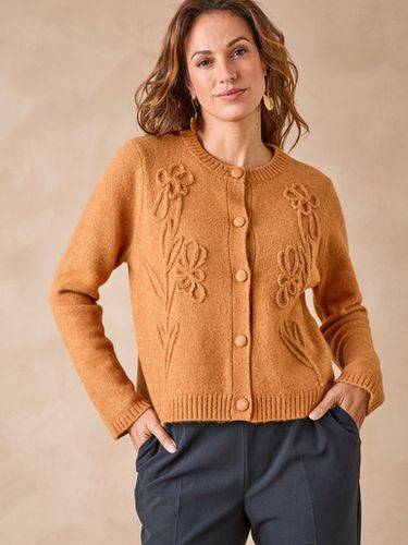 Cardigan avec alpaga et laine - Daxon - Modalova