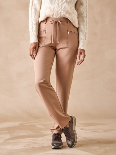 Pantalon détente en maille milano - Daxon - Modalova