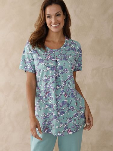 Tee-shirt de pyjama pur coton - Daxon - Modalova