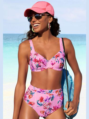 Bas de maillot de bain taille haute imprimé floral moderne - Sunseeker - Modalova