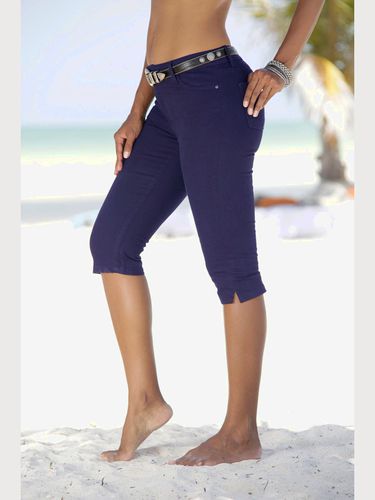 Pantalon 3/4 coupe 5 poches classique - Beachtime - Modalova