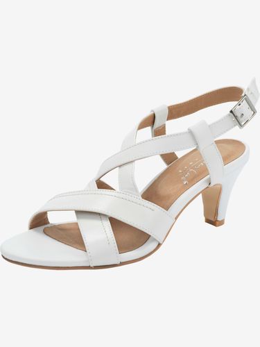 Sandales cuir extra doux - blanc - Helline - Modalova