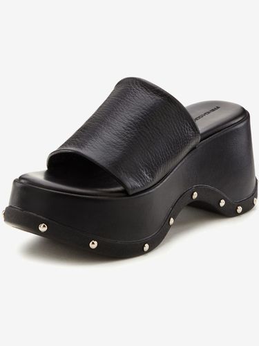 Mules tendance en cuir de qualité - French Connection - Modalova