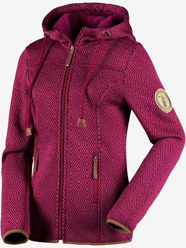 Veste en tricot polaire avec capuche - LASCANA ACTIVE - Modalova