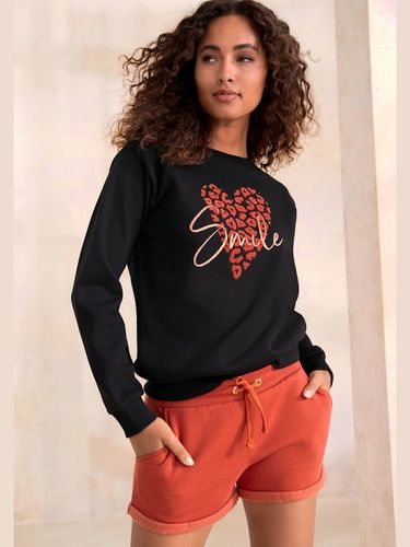 Sweat-shirt t-shirt détente à encolure ronde - LASCANA - Modalova