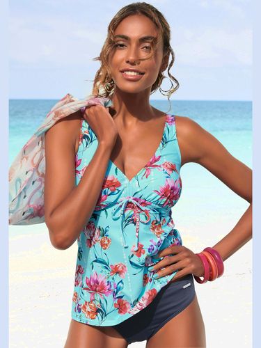 Haut de maillot de bain à armatures imprimé floral moderne - Sunseeker - Modalova
