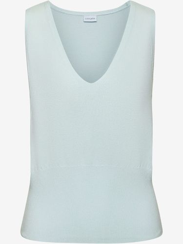 Débardeur en tricot encolure en v affinante - LASCANA - Modalova
