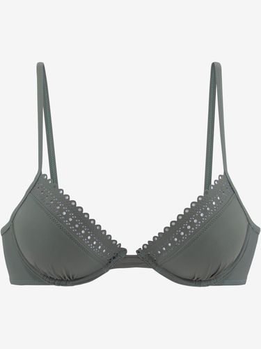 Haut de maillot de bain à armatures bord découpé au laser tendance - s.Oliver - Modalova