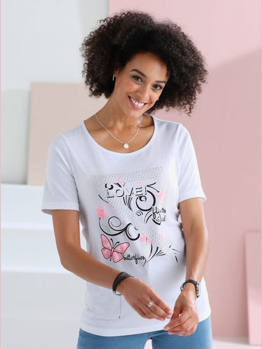 T-shirt imprimé tendance jeune - Helline - Modalova