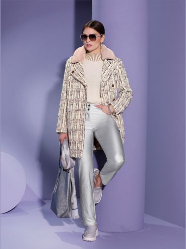 Veste bouclée 30% laine - - Creation L - Modalova