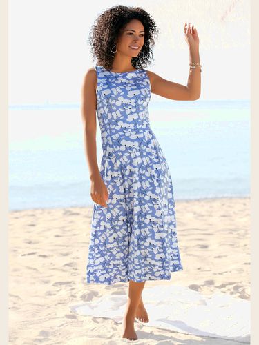 Robe mi-longue encolure ronde - - Beachtime - Modalova