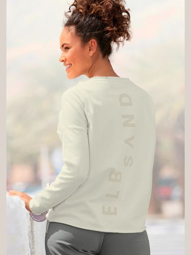 Sweat-shirt encolure avec bord ouvert - Elbsand - Modalova