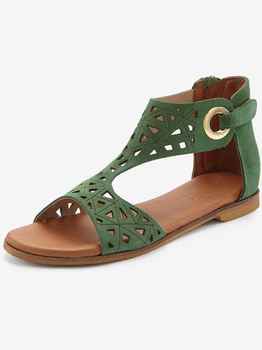 Sandales cuir de qualité, très doux et confortable - LASCANA - Modalova