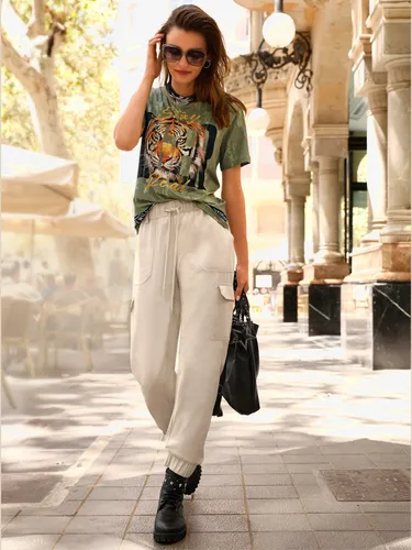 T-shirt viscose - - Helline - Modalova