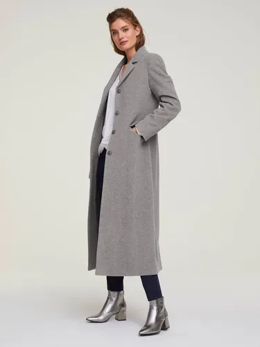 Manteau blazer coupe longue classique - - Linea Tesini - Modalova