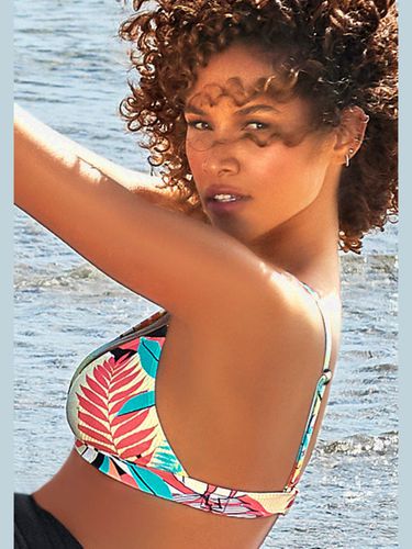 Haut de bikini triangle imprimé tropical - - LASCANA ACTIVE - Modalova