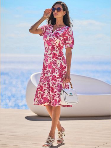 Robe imprimée imprimé floral - - Ashley Brooke - Modalova