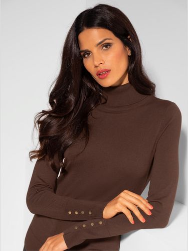 Pull à col roulé col roulé flatteur - Ashley Brooke - Modalova