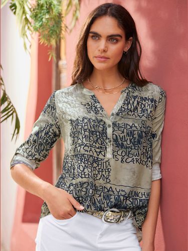Chemisier pure viscose - - Mandarin - Modalova
