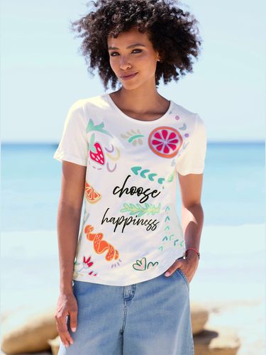 T-shirt imprimé imprimé mode - Linea Tesini - Modalova