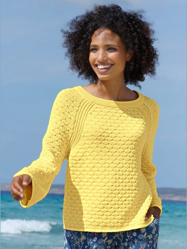 Pull à manches longues motif tricoté délicat - Linea Tesini - Modalova