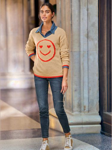 Pull en tricot mancherons - - Mandarin - Modalova
