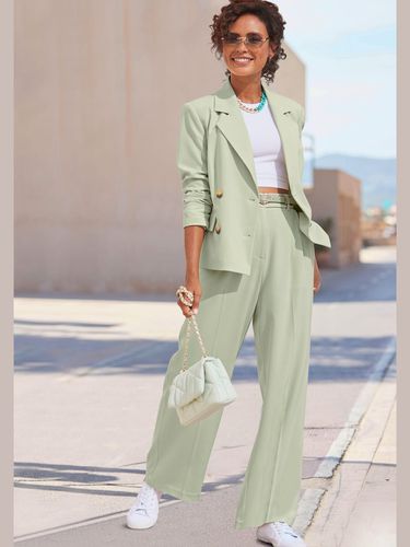 Pantalon pinces tendance à la taille - LASCANA - Modalova