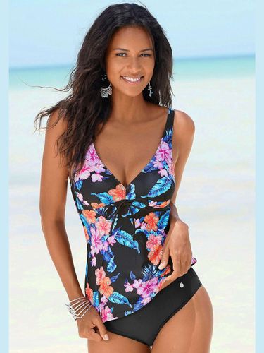 Tankini à armatures imprimé hawaï tendance signé - - LASCANA - Modalova