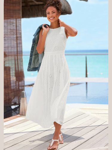 Robe en dentelle robe d'été sans manches - Buffalo - Modalova